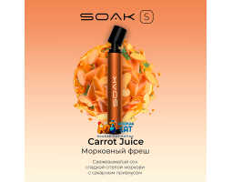 Одноразовая электронная сигарета Soak S Carrot Juice (Морковный Фреш) Одноразовая электронная сигарета Soak S Carrot Juice (Морковный Фреш)
