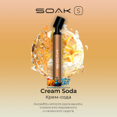Одноразовая электронная сигарета Soak S Cream Soda (Крем Сода) Одноразовая электронная сигарета Soak S Cream Soda (Крем Сода)