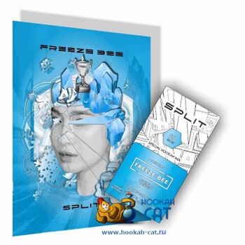 Бестабачная смесь для кальяна Split Freeze Bee (Сплит Фриз Би) 50г - фото 1