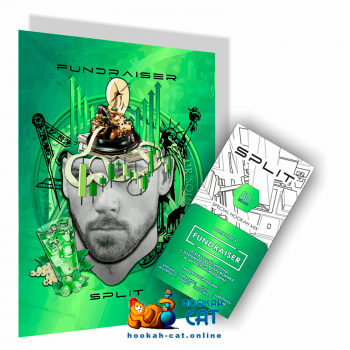 Бестабачная смесь для кальяна Split Fundraiser (Сплит Фундрейсер) 50г - фото 1