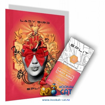Бестабачная смесь для кальяна Split Lady Bird (Сплит Леди Берд) 50г - фото 1
