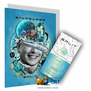 Бестабачная смесь для кальяна Split Stargazer (Сплит Старгазер) 50г - фото 1