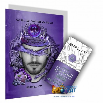 Бестабачная смесь для кальяна Split Wild Wizard (Сплит Вилд Визард) 50г - фото 1