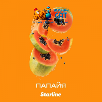 Заказать кальянный табак Starline (Старлайн) Папайя 25г онлайн с доставкой всей России - фото 1