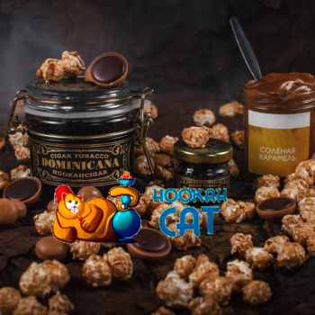 Заказать кальянный табак WTO Dominicana Caramel Popcorn (ВТО Доминикана Карамельный Попкорн) 20г онлайн с доставкой всей России - фото 1