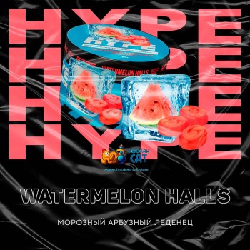 Бестабачная смесь для кальяна Hype Watermelon Halls (Хайп Арбузный Леденец) 50г - фото 1 Бестабачная смесь для кальяна Hype Watermelon Halls (Хайп Арбузный Леденец) 50г - фото 1