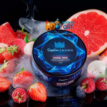 Табак для кальяна Sapphire Crown CODE: RED 100г Акцизный - фото 1 Табак для кальяна Sapphire Crown CODE: RED 100г Акцизный - фото 1