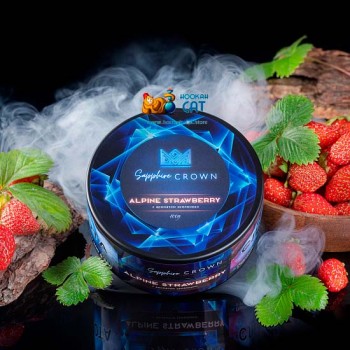 Табак для кальяна Sapphire Crown Alpine Strawberry (Земляника) 25г Акцизный - фото 1