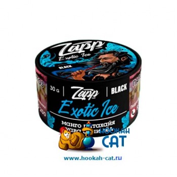 Табак для кальяна Zapp Black Exotic Ice (Запп Экзотик Айс) 30г Акцизный - фото 1 Табак для кальяна Zapp Black Exotic Ice (Запп Экзотик Айс) 30г Акцизный - фото 1