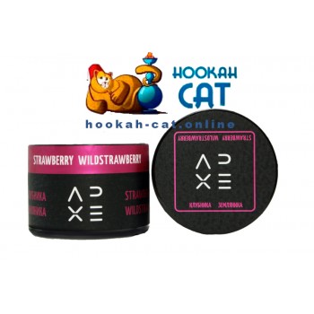 Смесь для кальяна Apex Medium с никотином Strawberry Wildstrawberry (Клубника Земляника) 40г - фото 1
